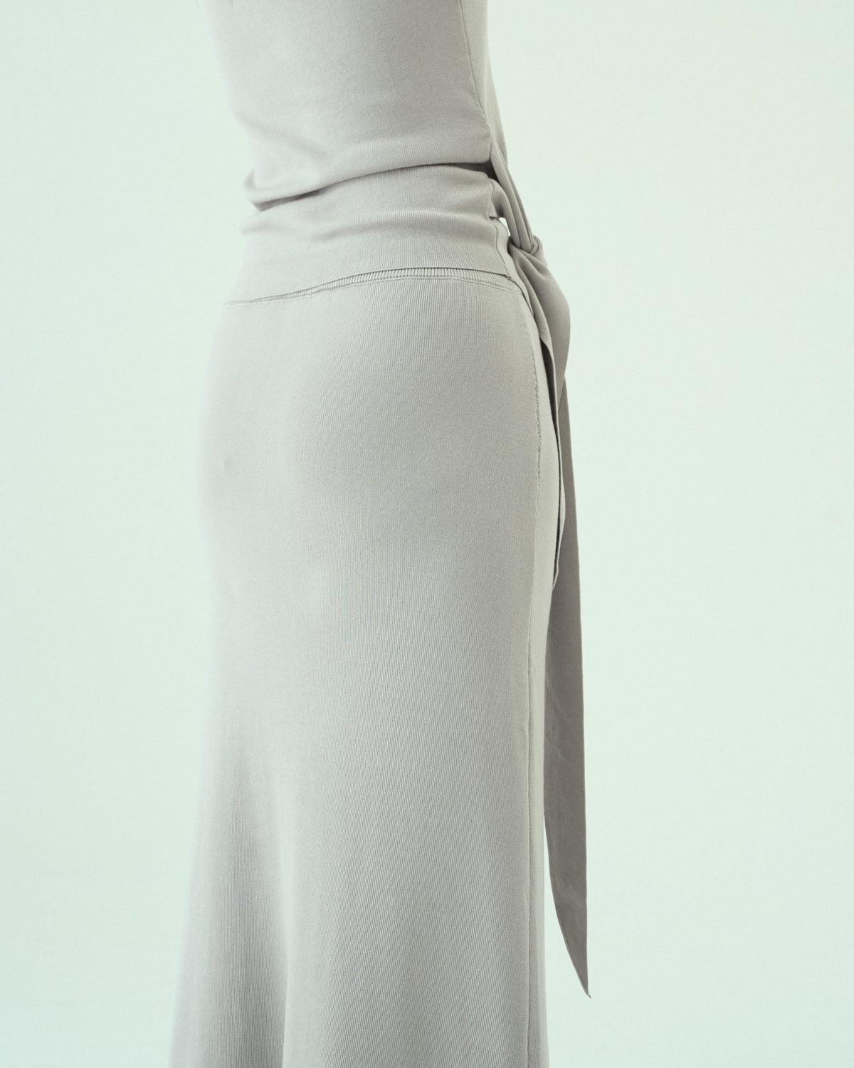 Column Knit Skirt