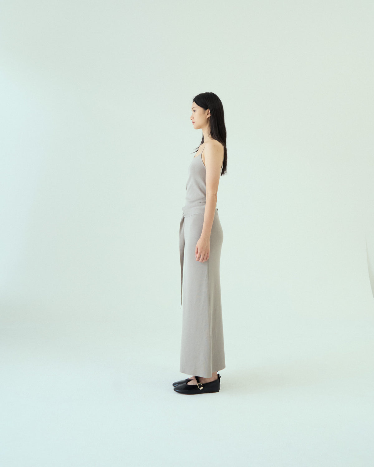 Column Knit Skirt