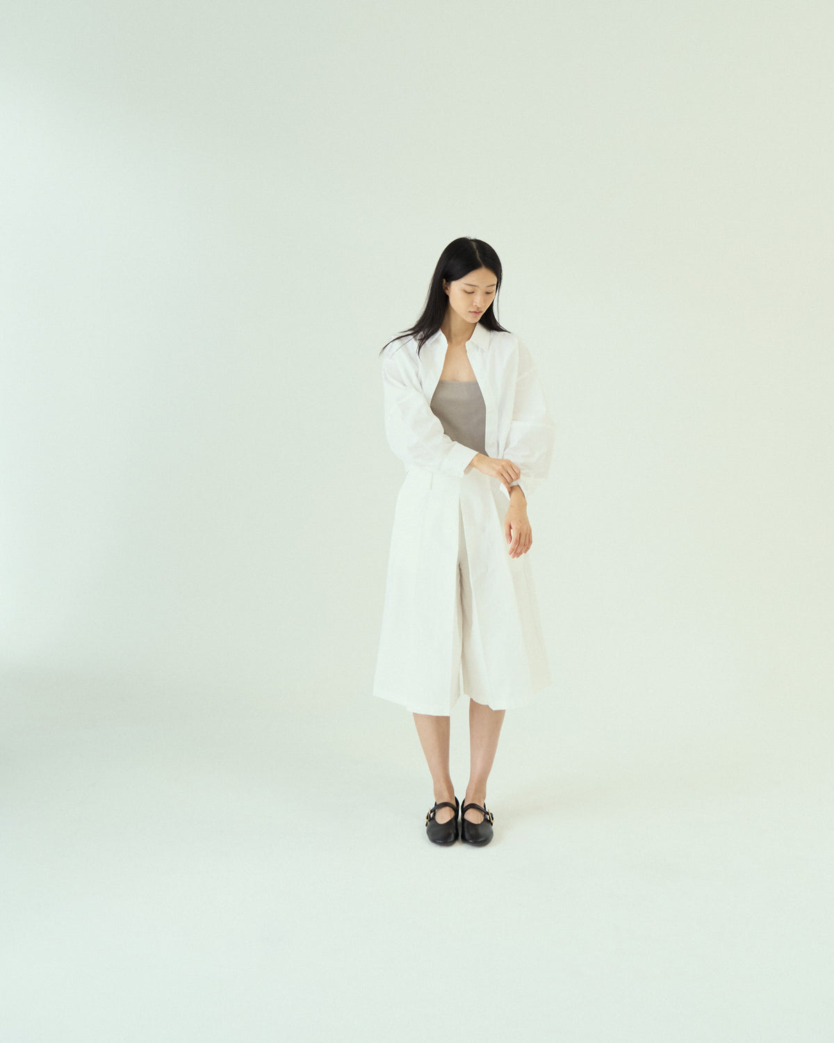 Cropped Box Shirt