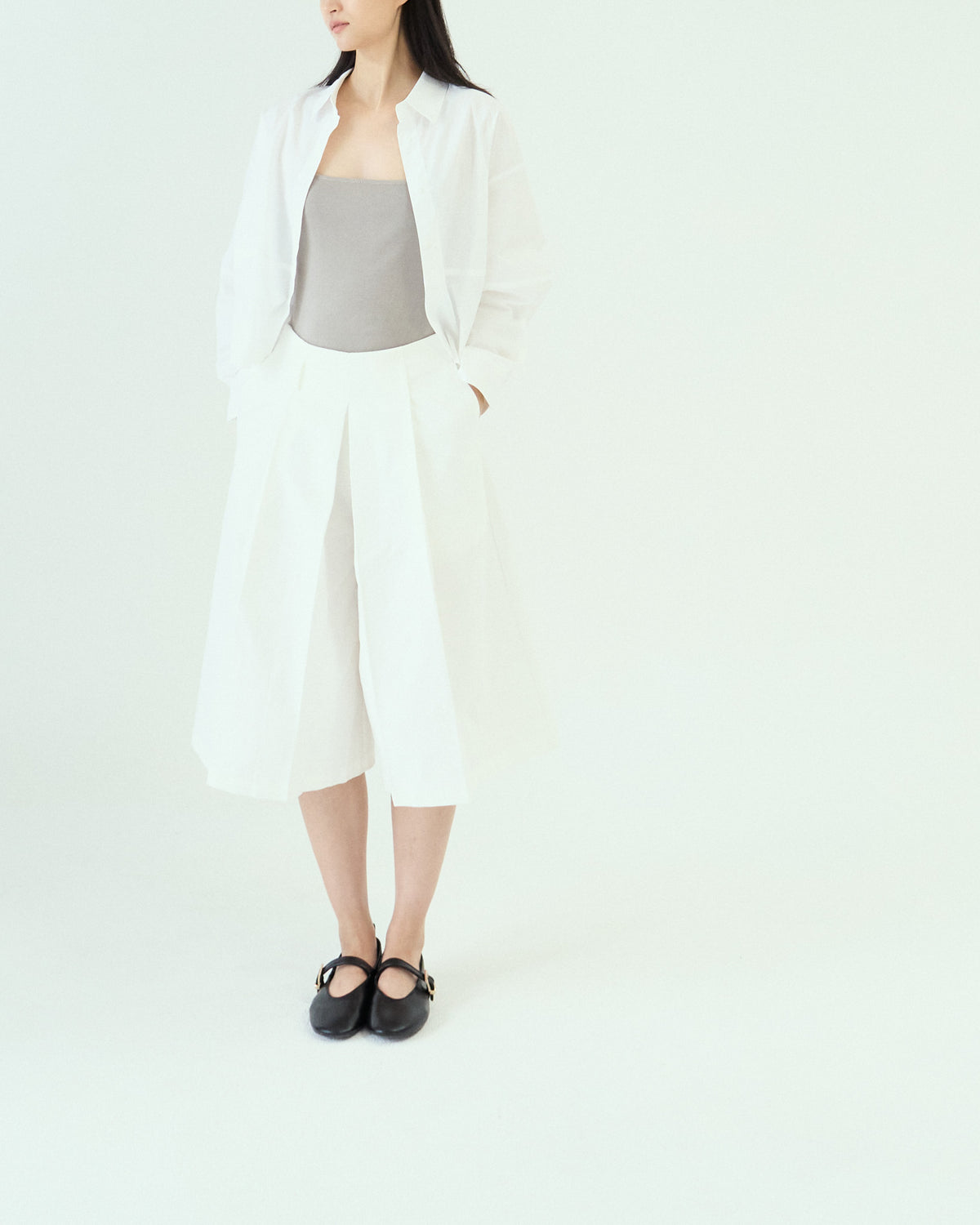 Cropped Box Shirt