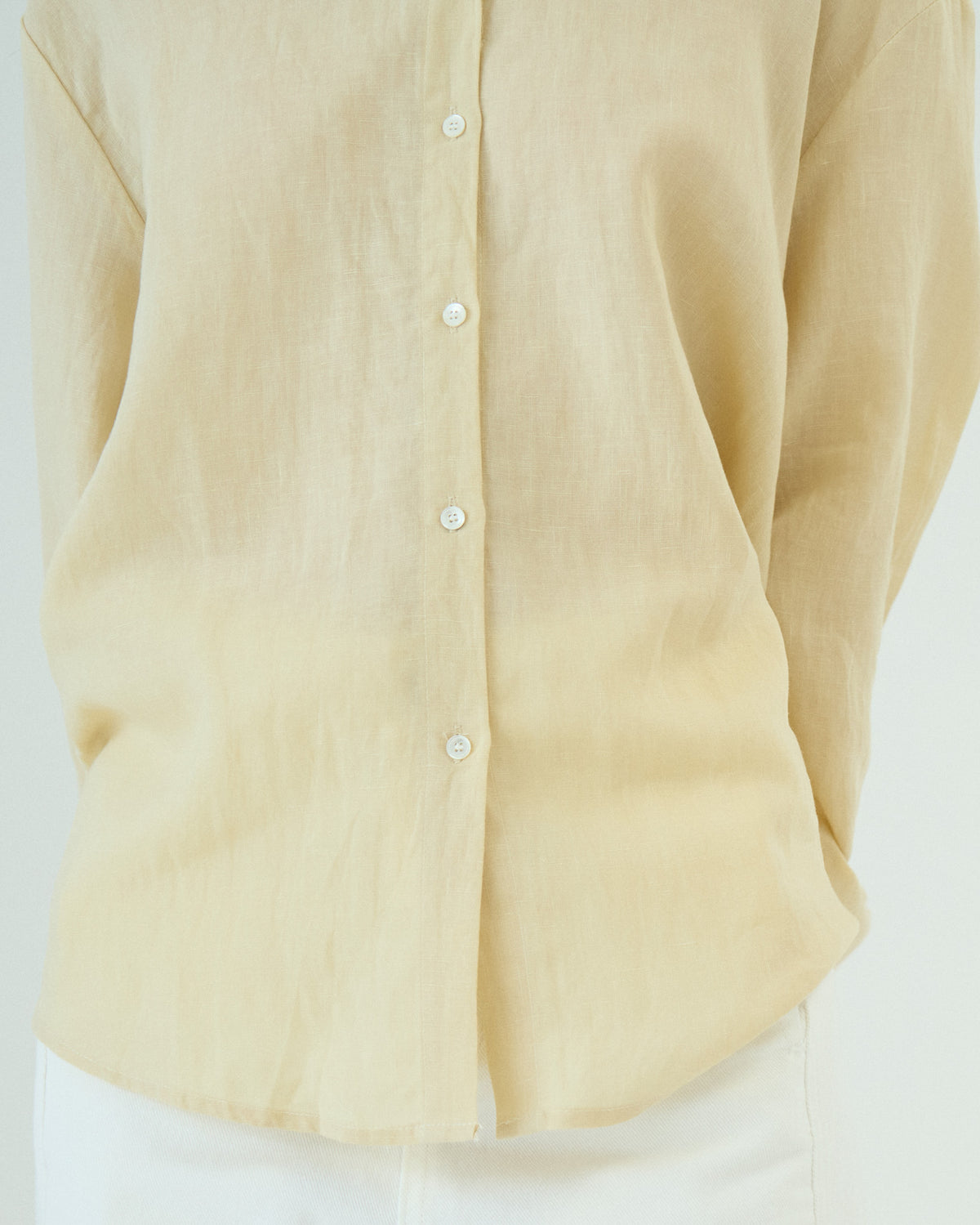 Relaxed Linen Blend Shirt