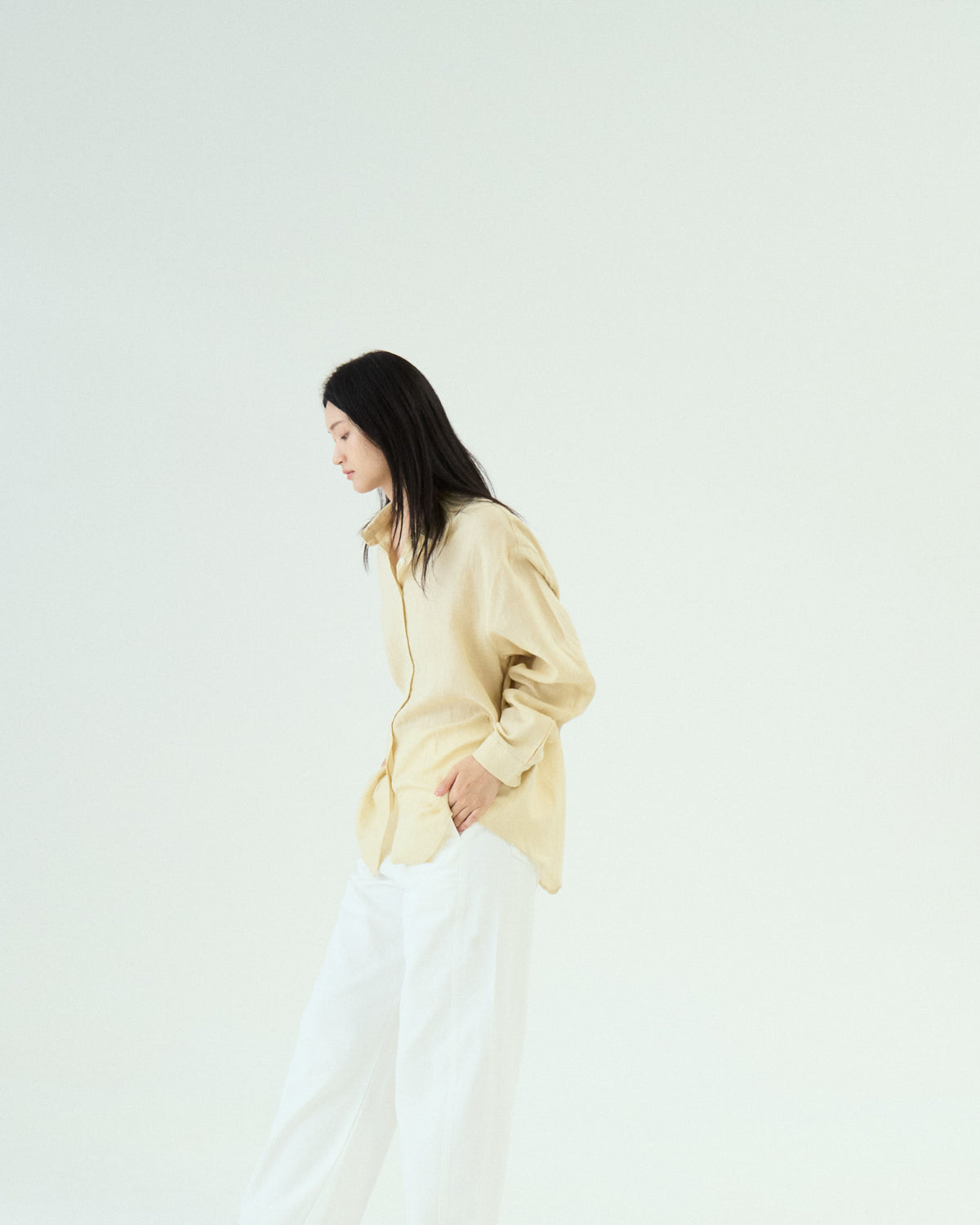 Relaxed Linen Blend Shirt