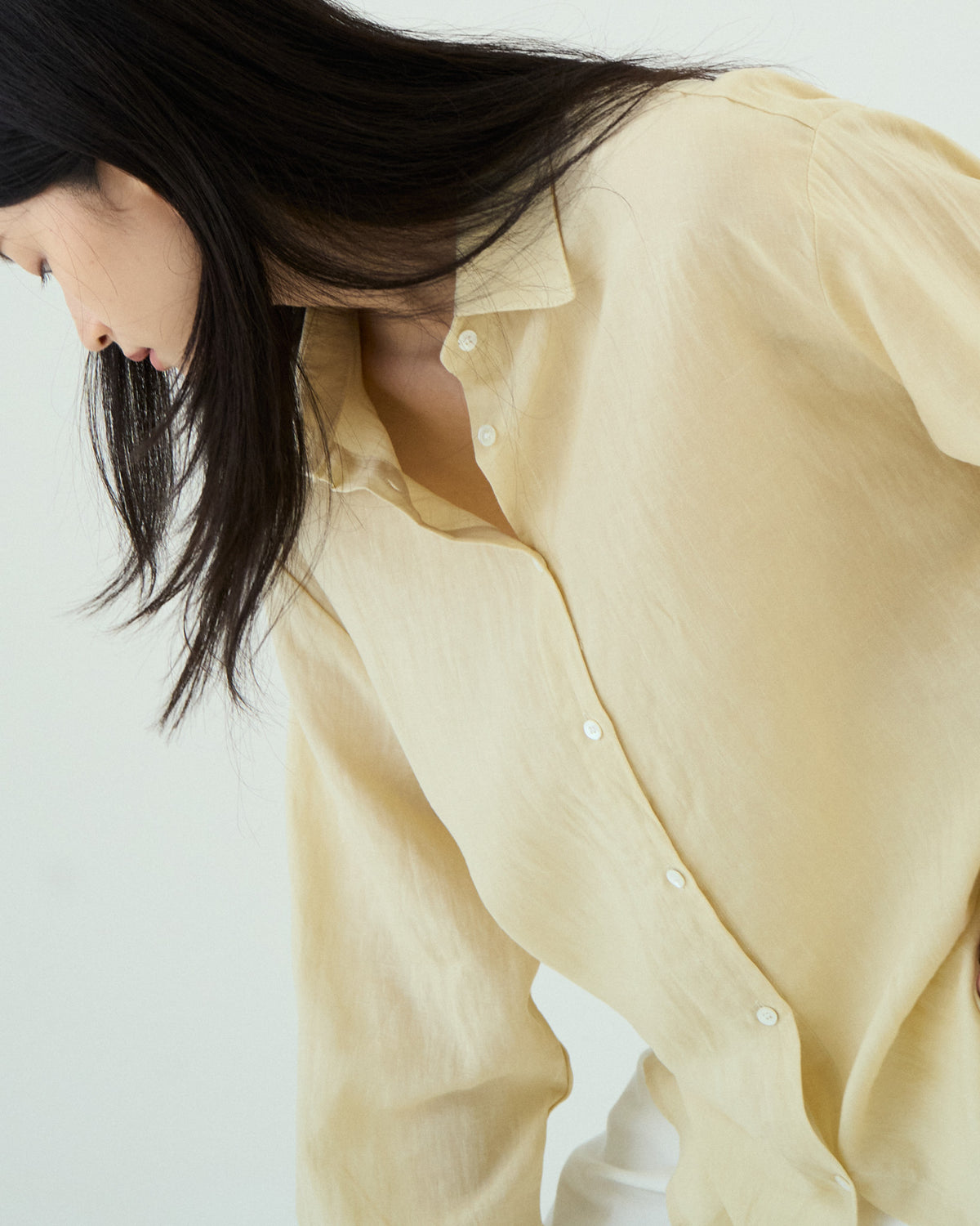 Relaxed Linen Blend Shirt