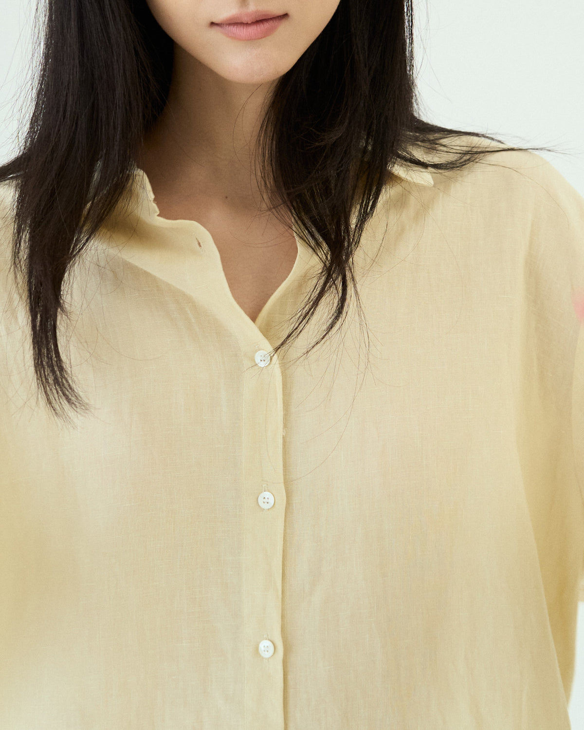 Relaxed Linen Blend Shirt