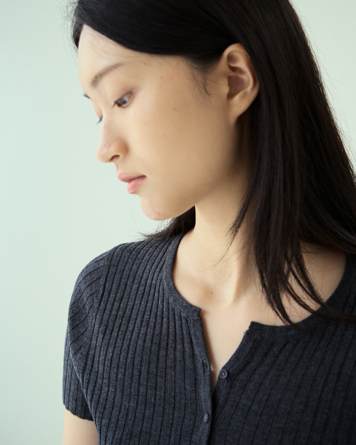 Rill Button Top