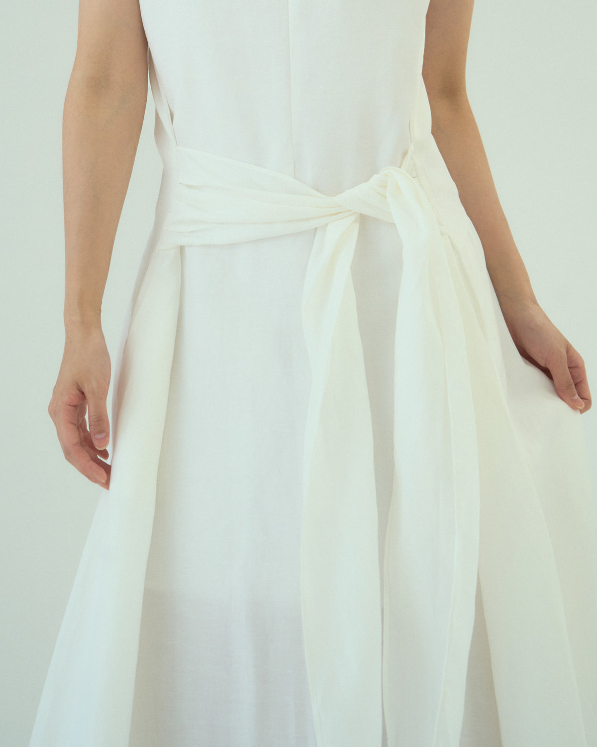 Drape Sash Dress
