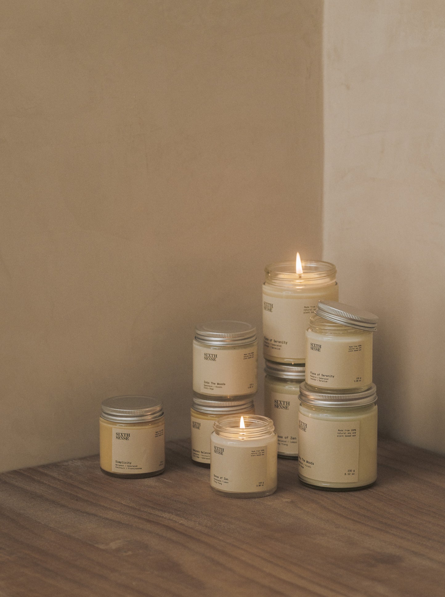 Place of Serenity Aromatic Soy Wax Candle