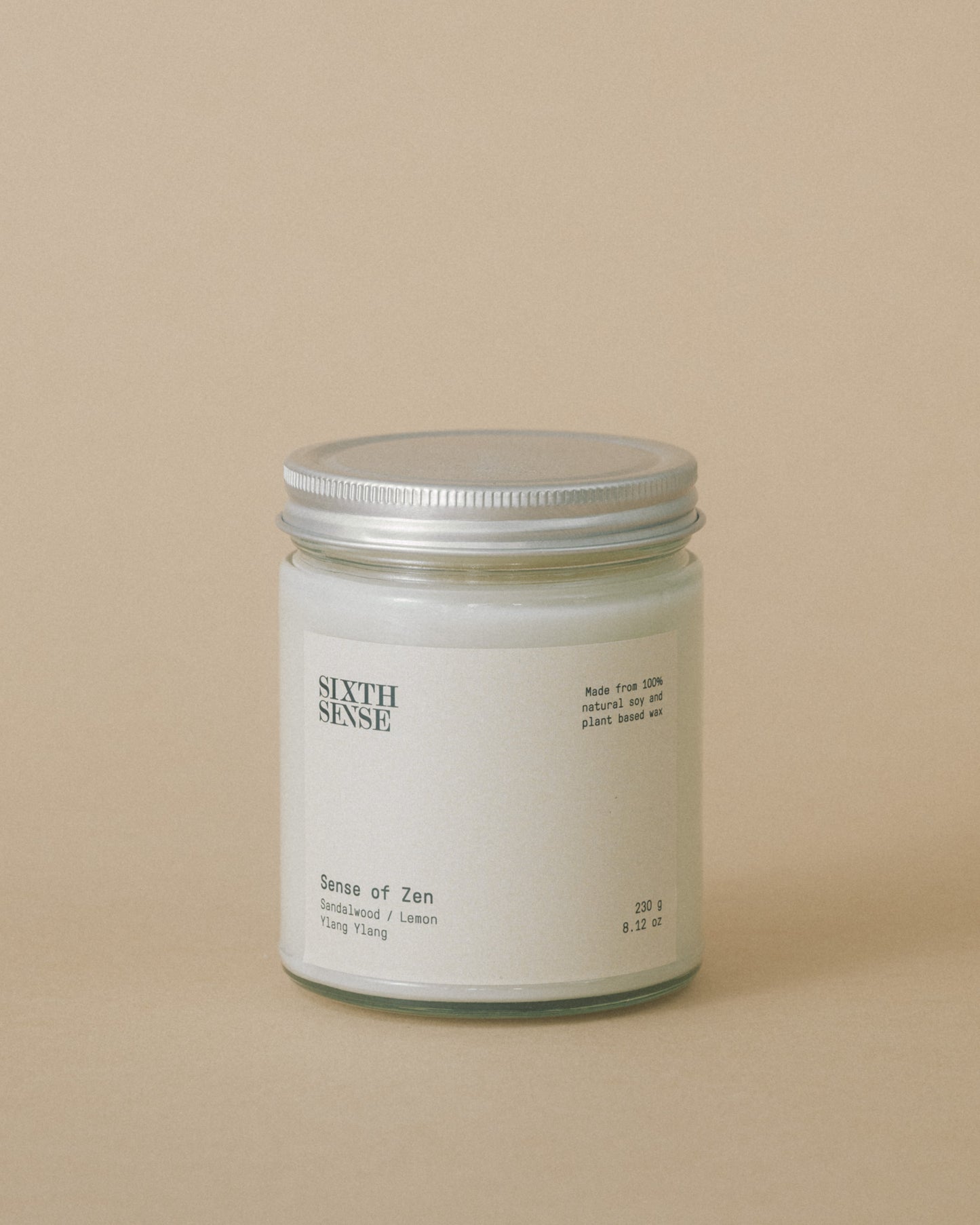 Sense of Zen Aromatic Soy Wax Candle