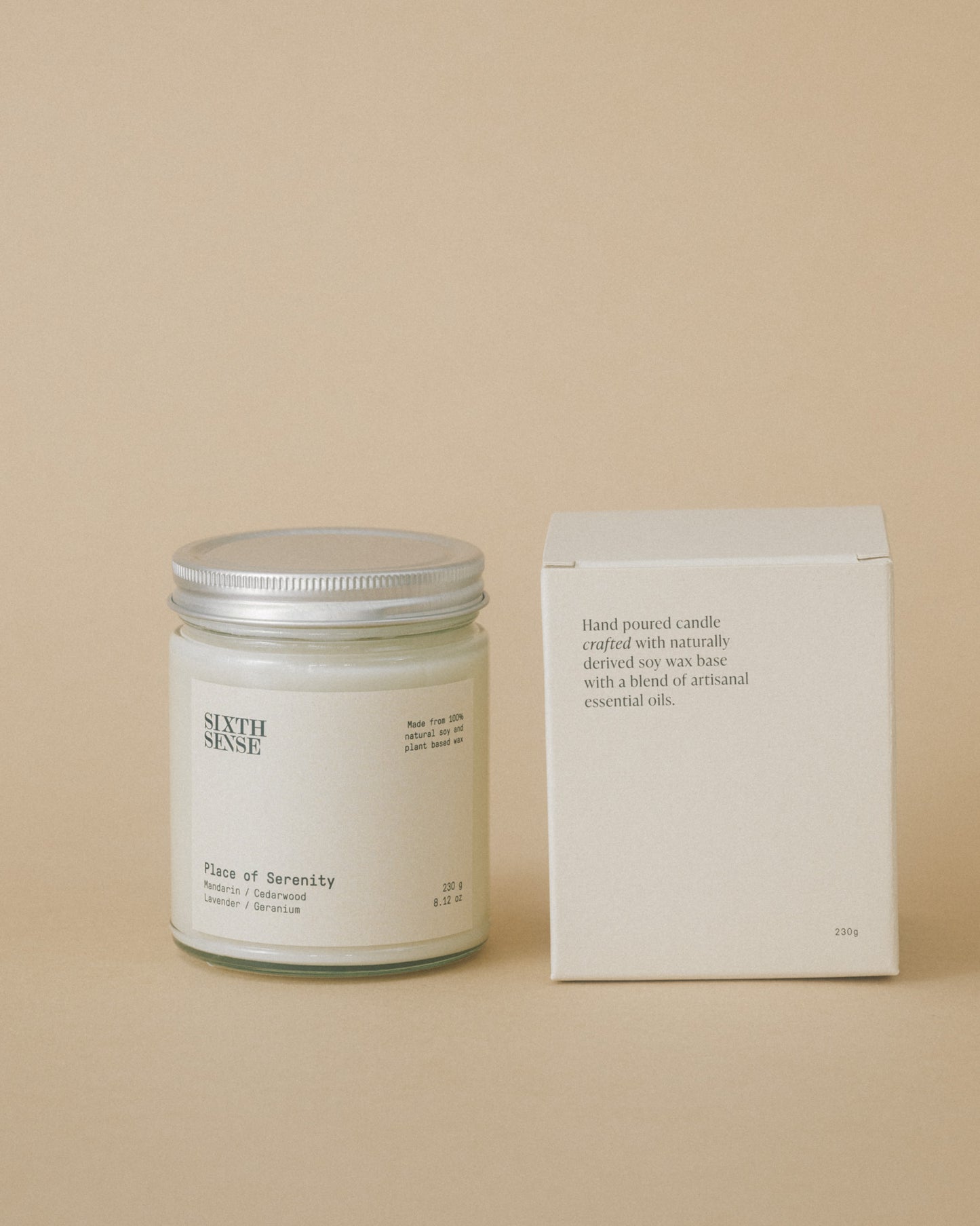 Place of Serenity Aromatic Soy Wax Candle