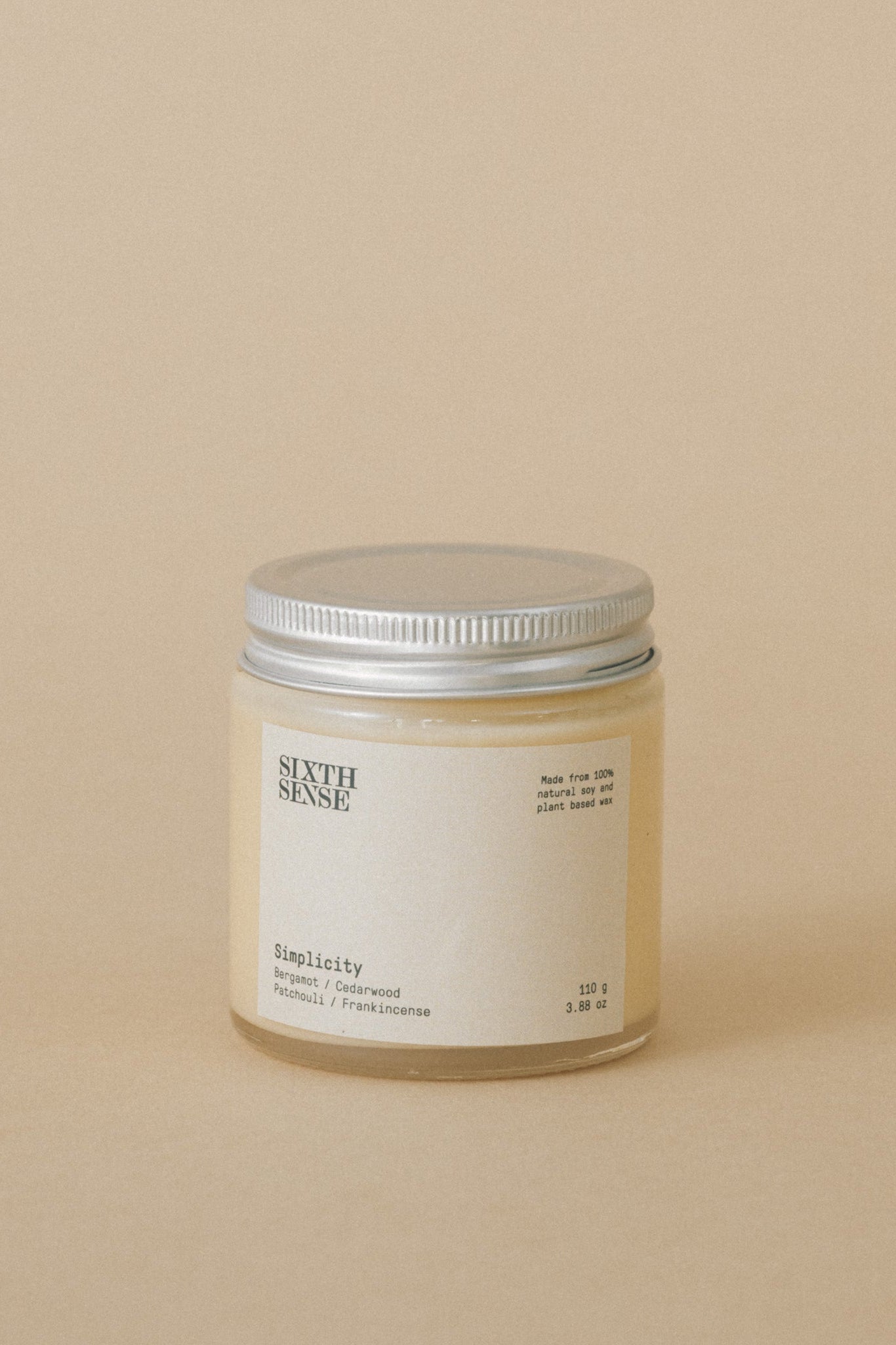 Simplicity Aromatic Soy Wax Candle