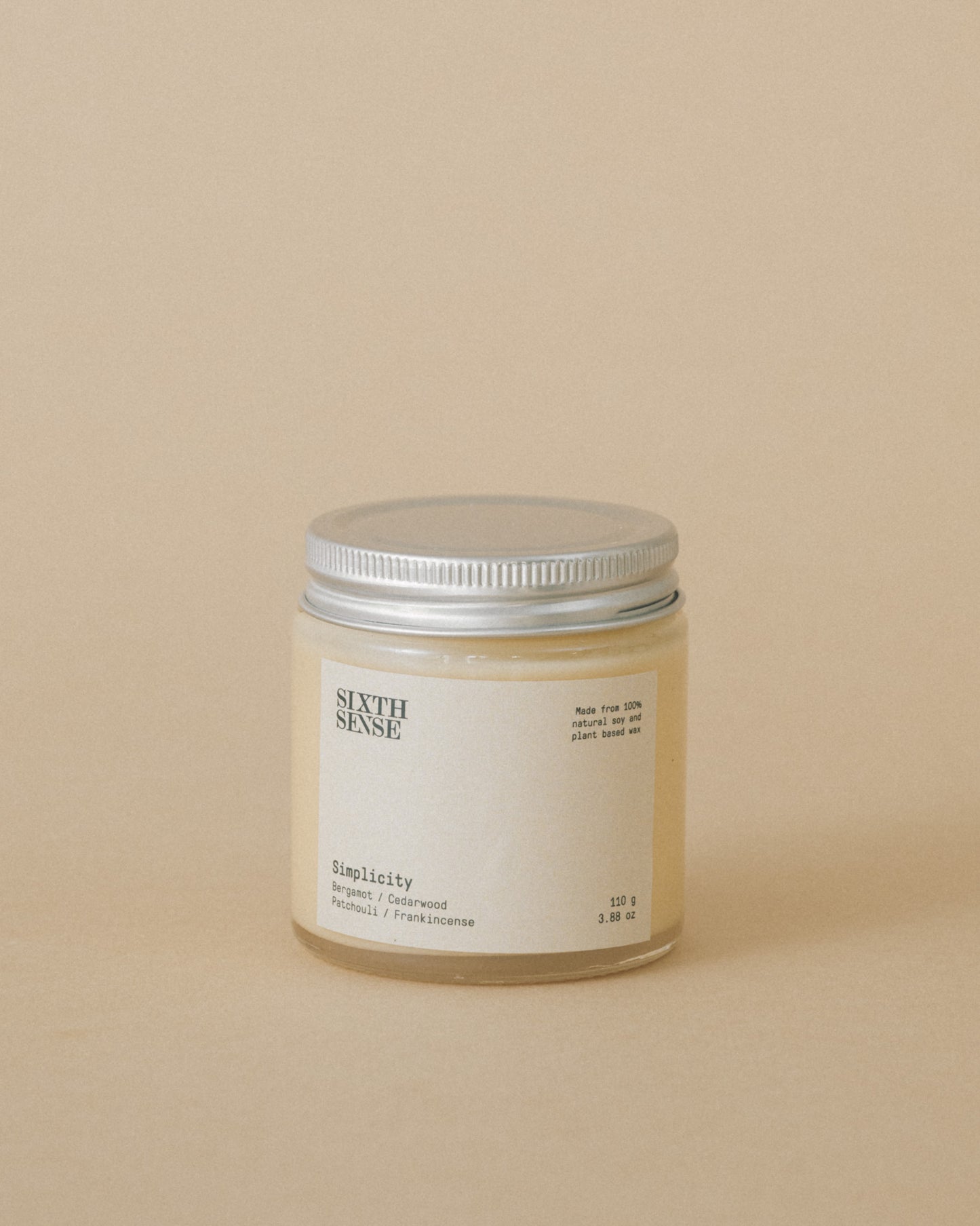 Simplicity Aromatic Soy Wax Candle