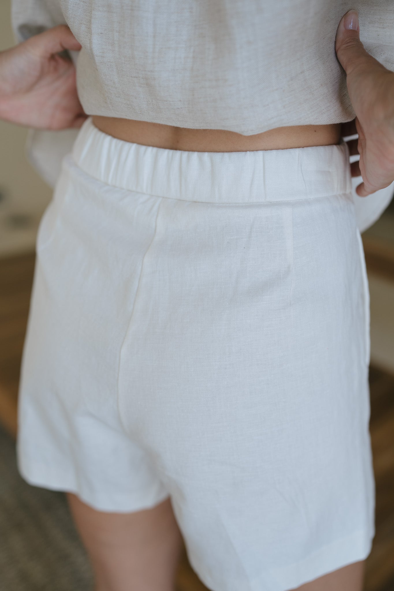 Linen Skort