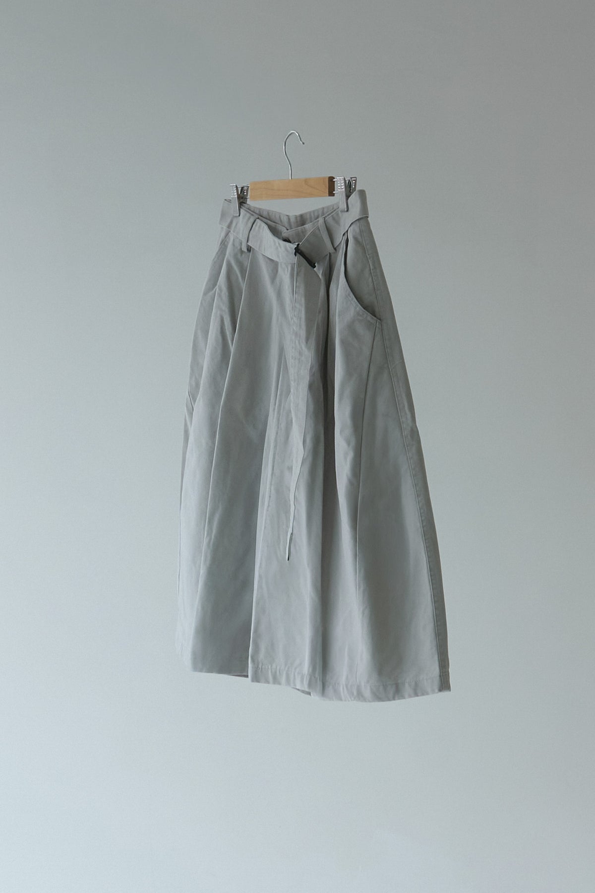 Belted Pleat Trousers