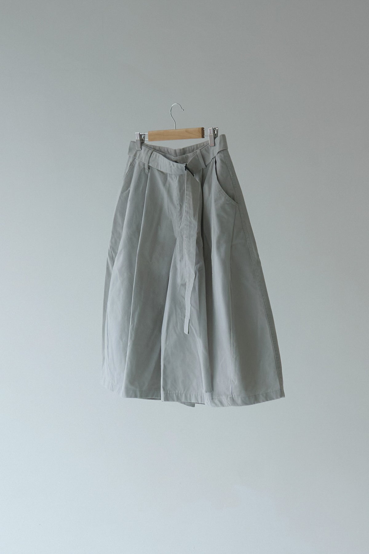 Belted Pleat Trousers