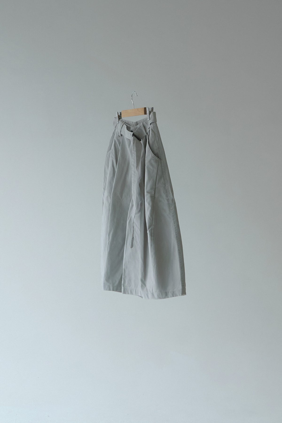 Belted Pleat Trousers