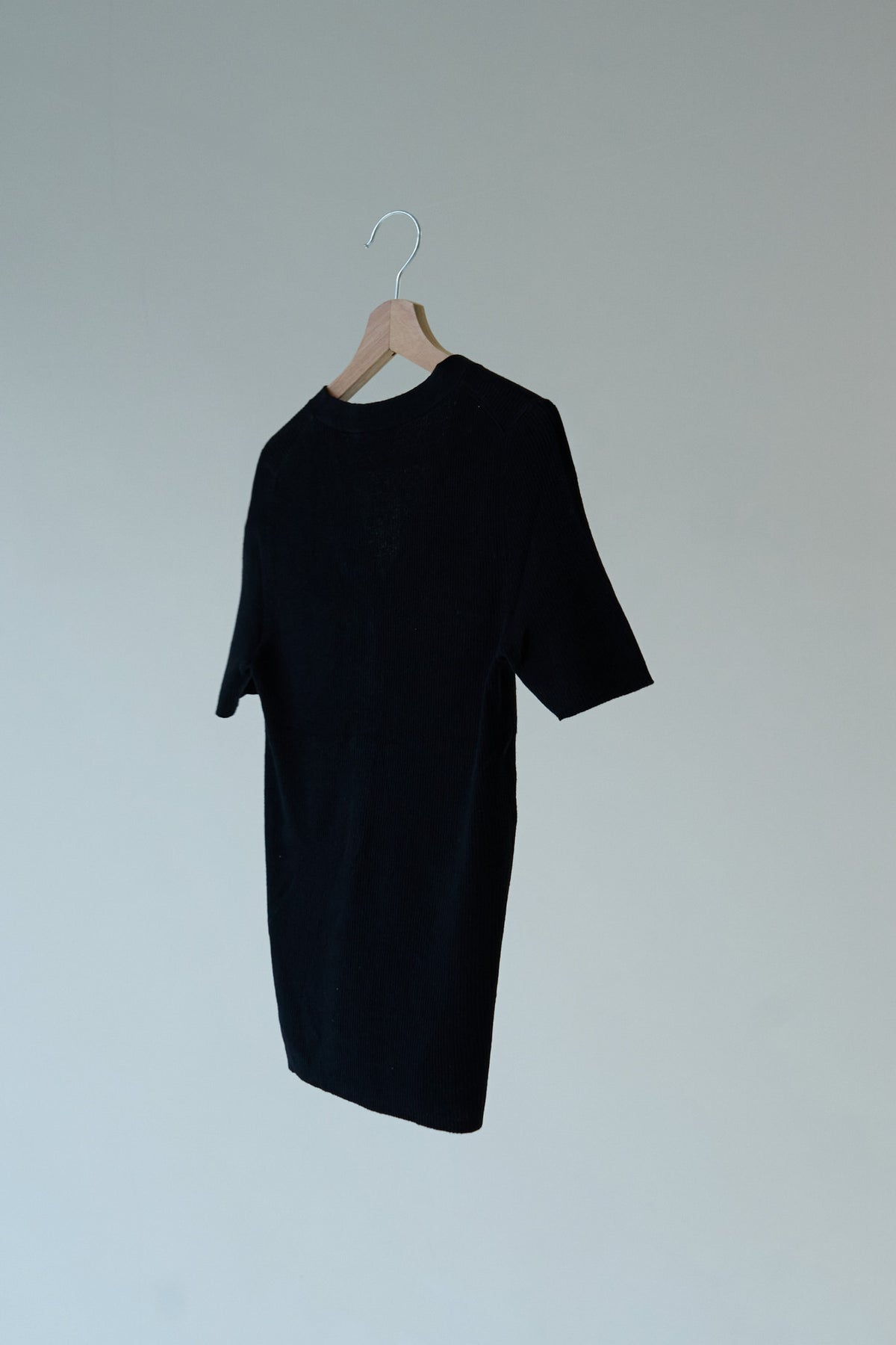V Neck Button Knit Top