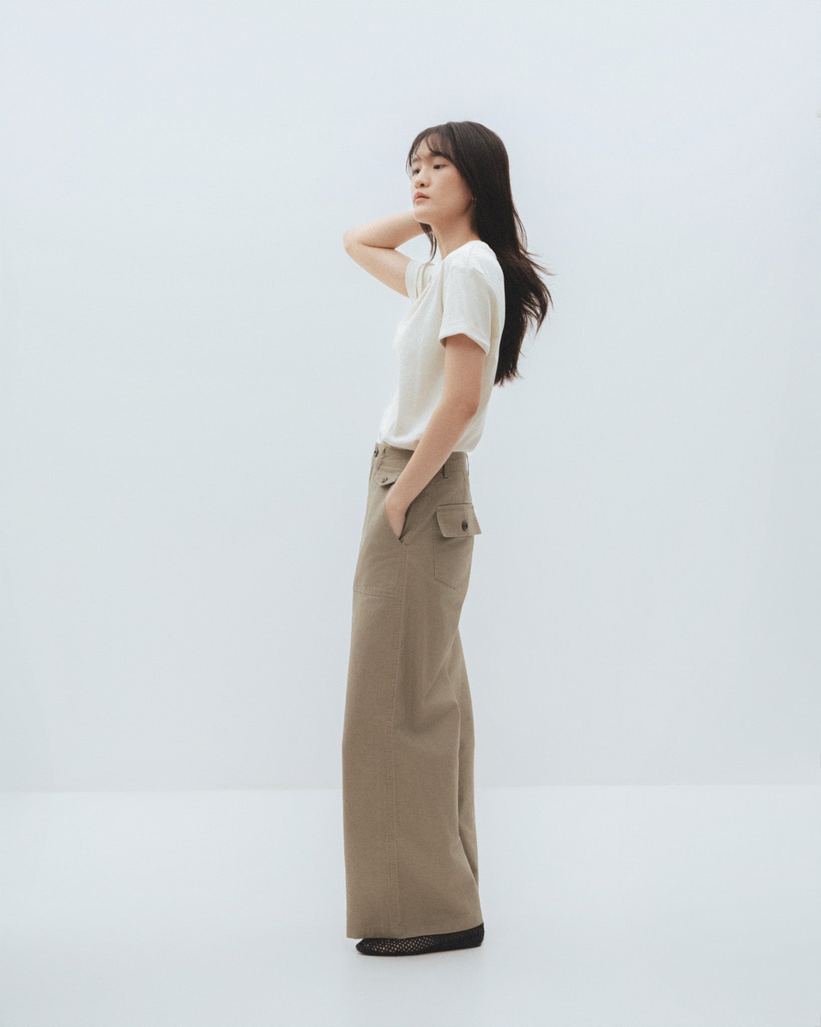 Folded Sleeve Tee