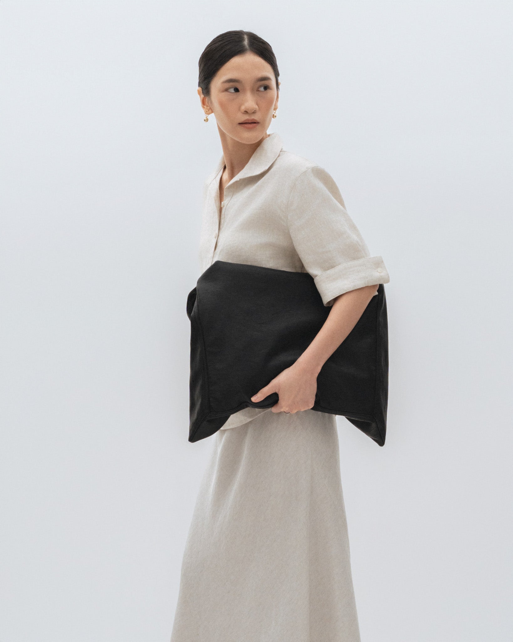 Linen Maxi Skirt