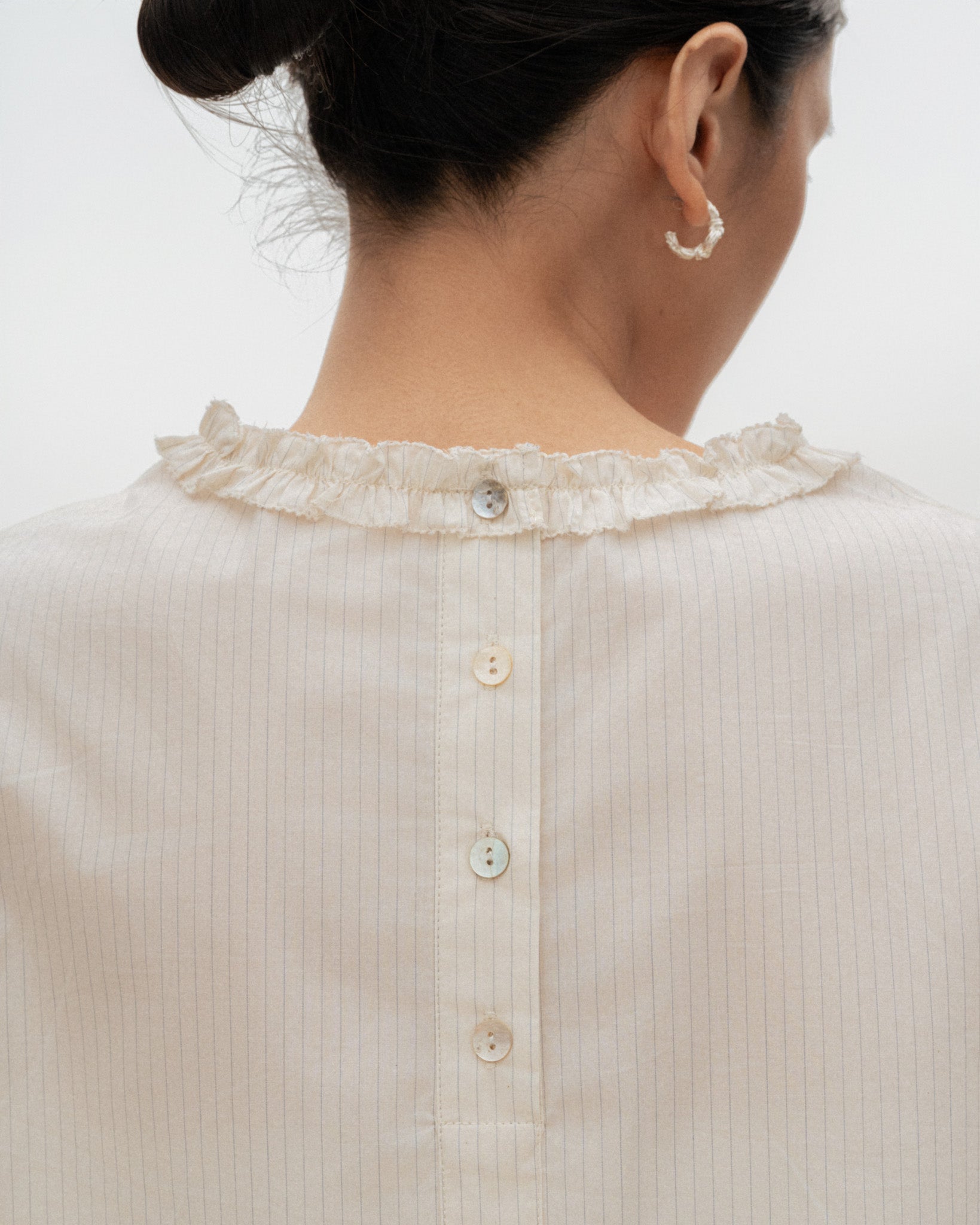 Ruffles Neck Blouse
