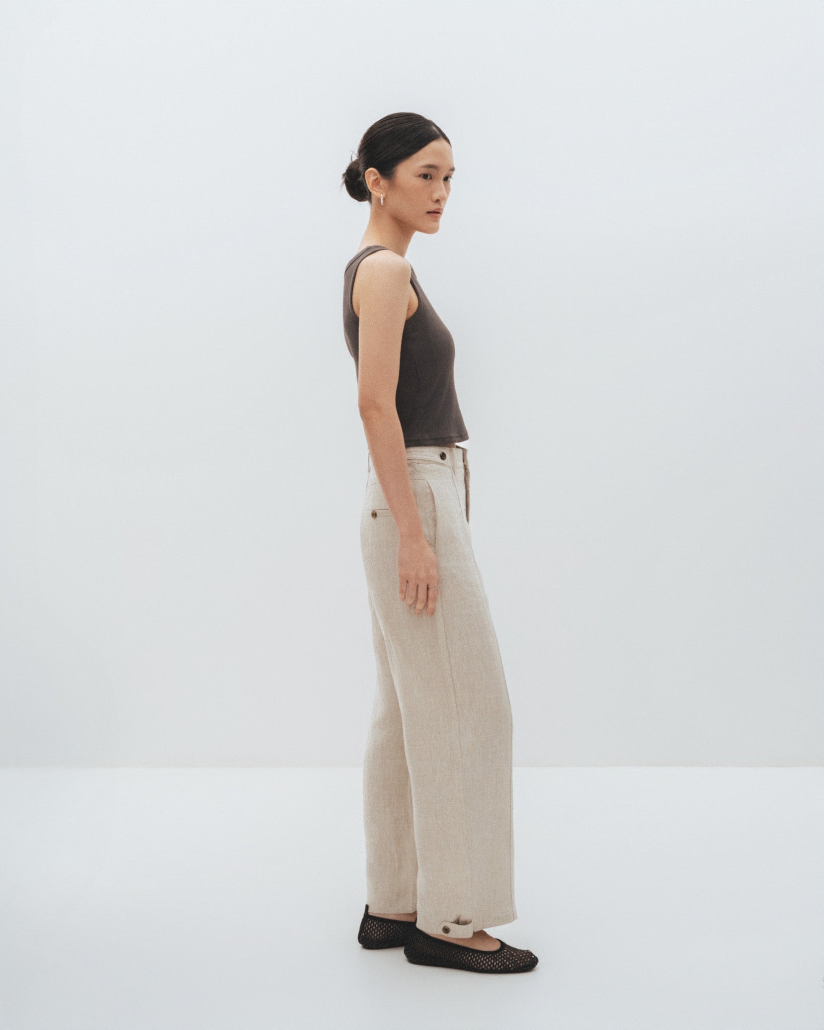 Cropped padded Tank Top